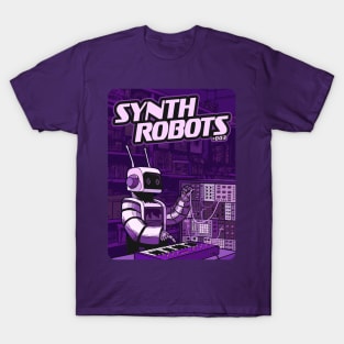 Synth Robot for Synthesizer lover and Electronic Musician T-Shirt